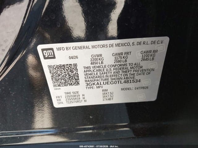 2026 GMC TERRAIN AWD ELEVATION 9