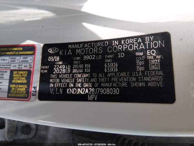 2018 KIA SOUL 9
