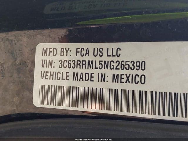 2022 RAM 3500 LARAMIE 4X4 6'4 BOX 8