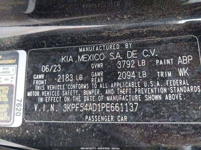 2023 KIA FORTE GT-LINE 9