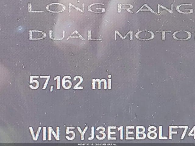 2020 TESLA MODEL 3 LONG RANGE DUAL MOTOR ALL-WHEEL DRIVE 14