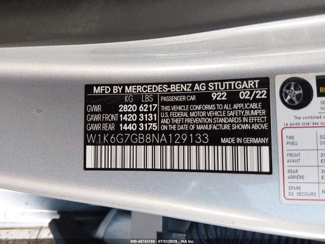 2022 MERCEDES-BENZ S 580 4MATIC 9