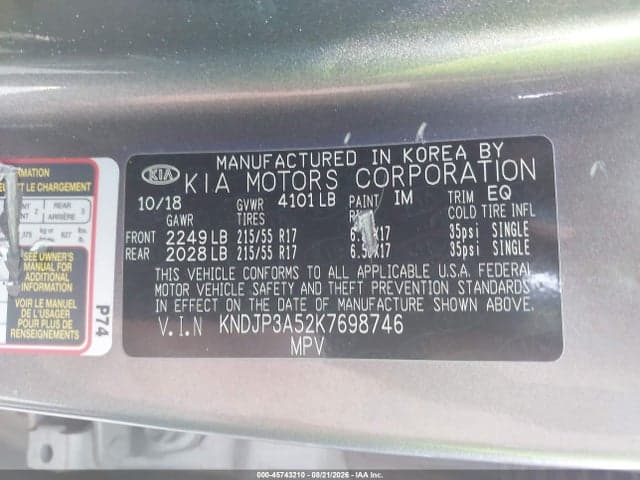 2019 KIA SOUL + 9