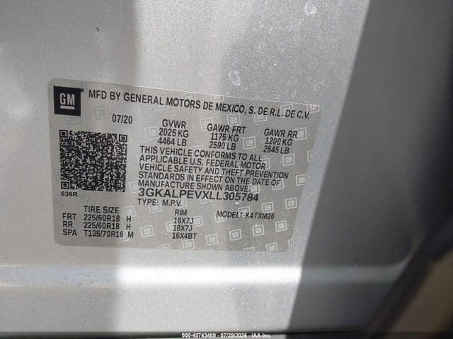 2020 GMC TERRAIN FWD SLT 9