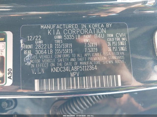 2023 KIA EV6 WIND 9