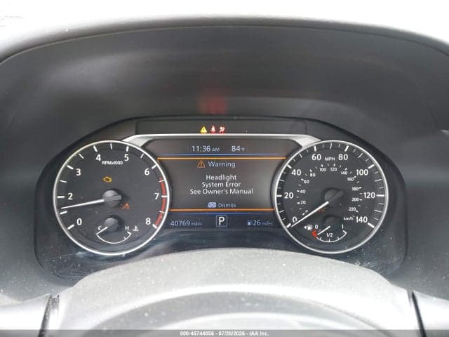 2020 NISSAN ALTIMA SR FWD 7