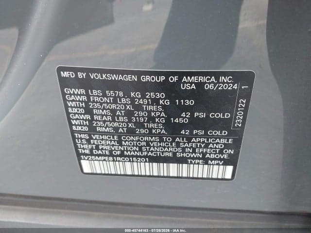 2024 VOLKSWAGEN ID.4 S 9