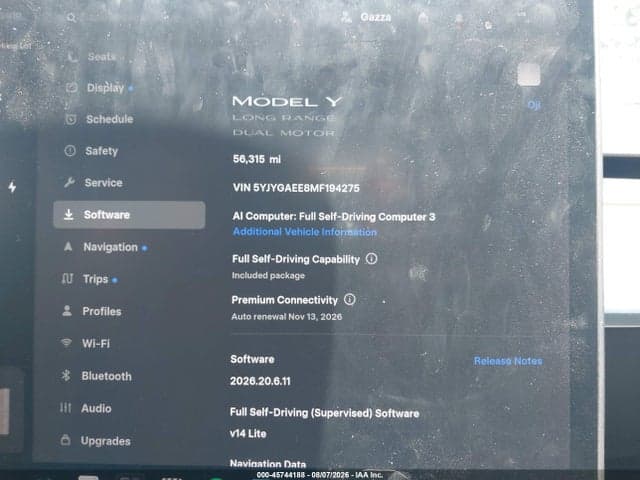 2021 TESLA MODEL Y LONG RANGE DUAL MOTOR ALL-WHEEL DRIVE 7