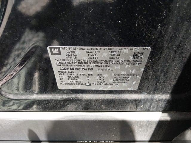 2018 GMC TERRAIN SLE 9