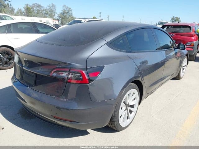 2022 TESLA MODEL 3 REAR-WHEEL DRIVE 4
