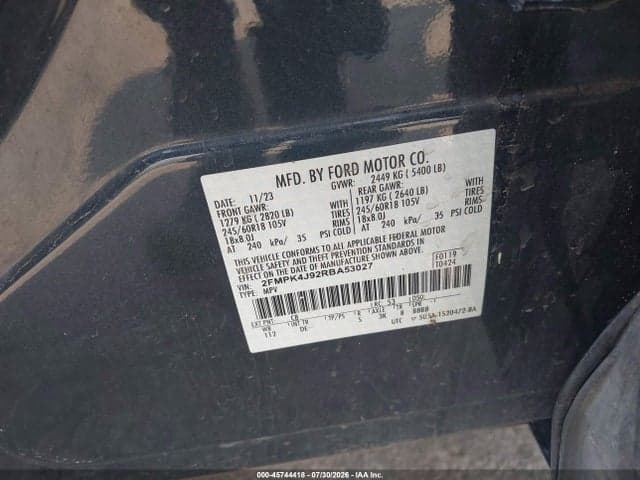 2024 FORD EDGE SEL 9