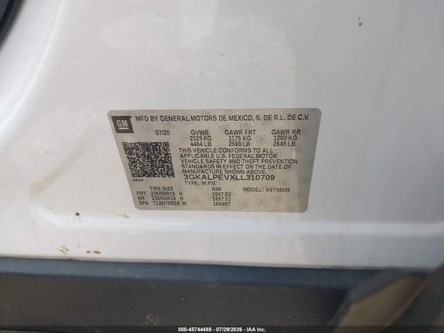 2020 GMC TERRAIN FWD SLT 9