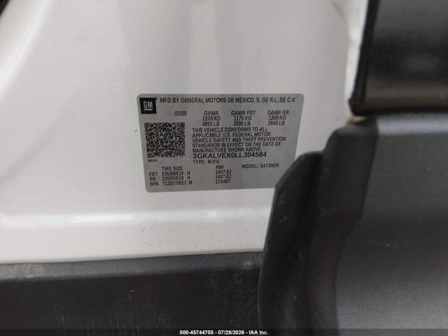 2020 GMC TERRAIN AWD SLT 9