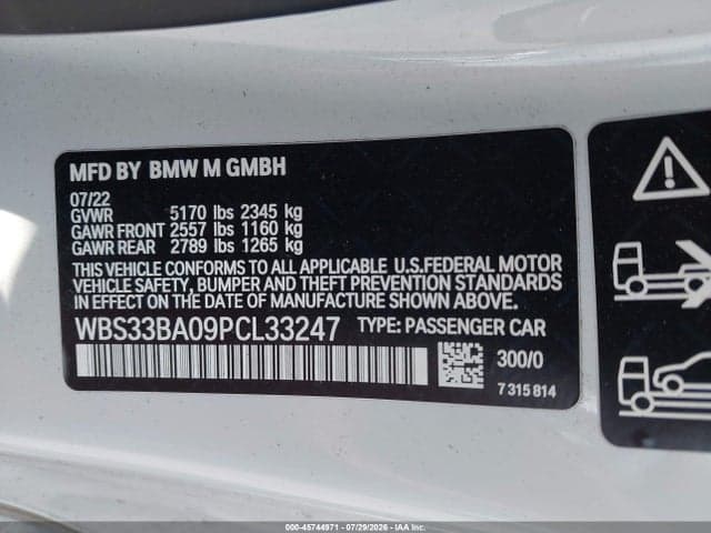 2023 BMW M4 COMPETITION XDRIVE 9