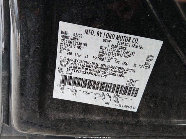 2023 FORD MAVERICK XLT 9