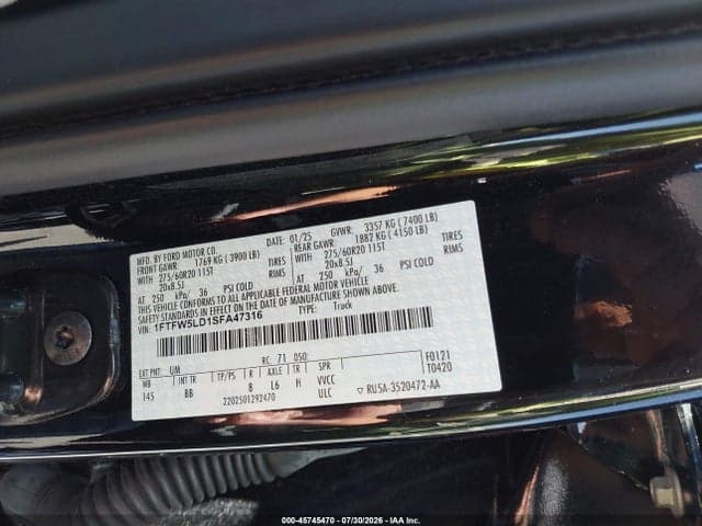 2025 FORD F-150 LARIAT 9