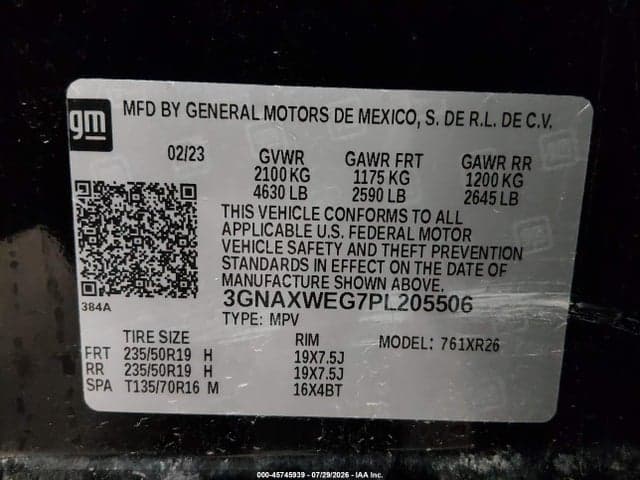 2023 CHEVROLET EQUINOX AWD RS 9