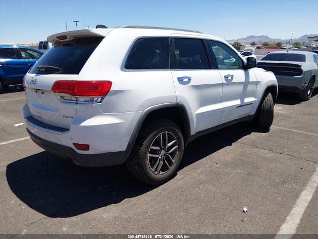 2018 JEEP GRAND CHEROKEE LIMITED 4X2 4