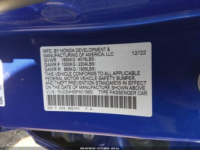 2023 ACURA INTEGRA A-SPEC TECHNOLOGY 9