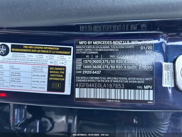 2020 MERCEDES-BENZ GLE 350 4MATIC 9