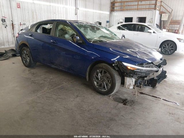 2024 HYUNDAI ELANTRA HYBRID BLUE