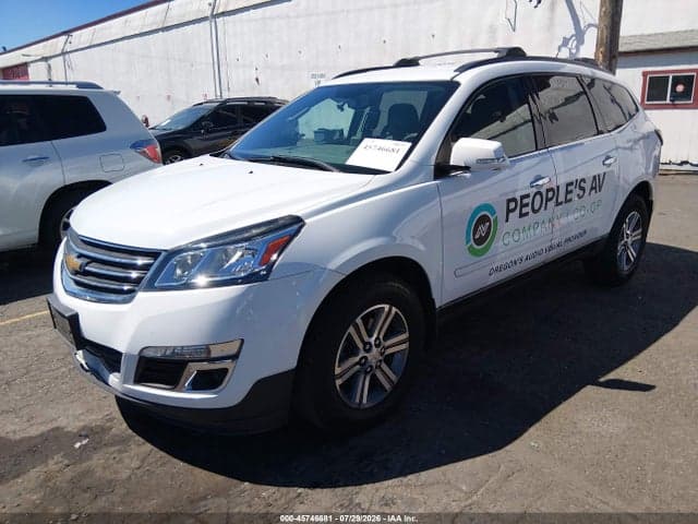 2017 CHEVROLET TRAVERSE LT 2