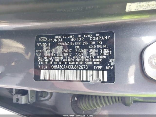 2019 HYUNDAI TUCSON VALUE 9