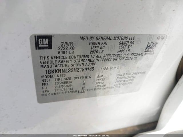 2017 GMC ACADIA SLT-2 9