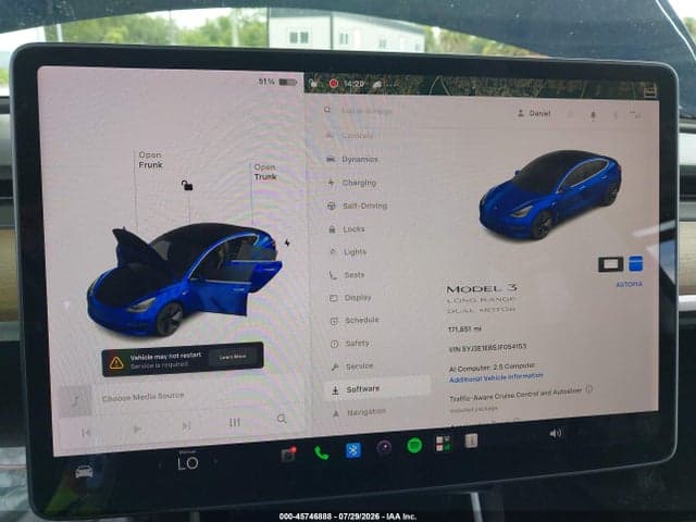 2018 TESLA MODEL 3 LONG RANGE/PERFORMANCE 7