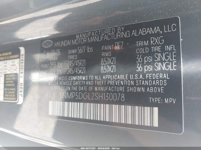 2025 HYUNDAI SANTA FE CALLIGRAPHY 9