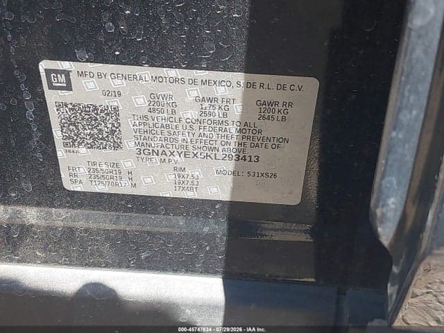 2019 CHEVROLET EQUINOX PREMIER 9