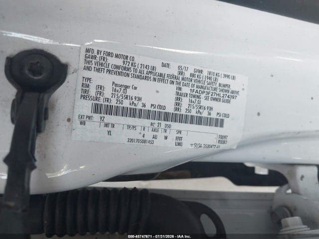 2017 FORD FOCUS SE 9