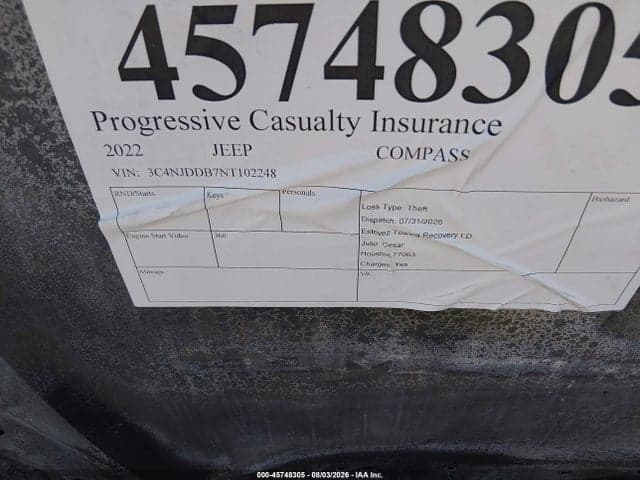 2022 JEEP COMPASS TRAILHAWK 4X4 9