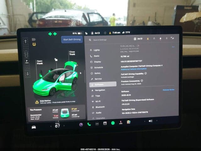 2025 TESLA MODEL 3 LONG RANGE ALL-WHEEL DRIVE 7