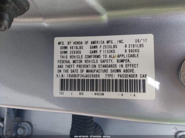 2018 ACURA TLX 9