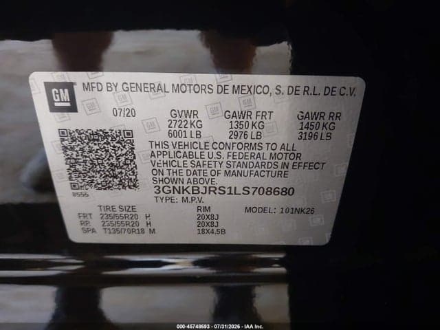 2020 CHEVROLET BLAZER AWD 3LT 9