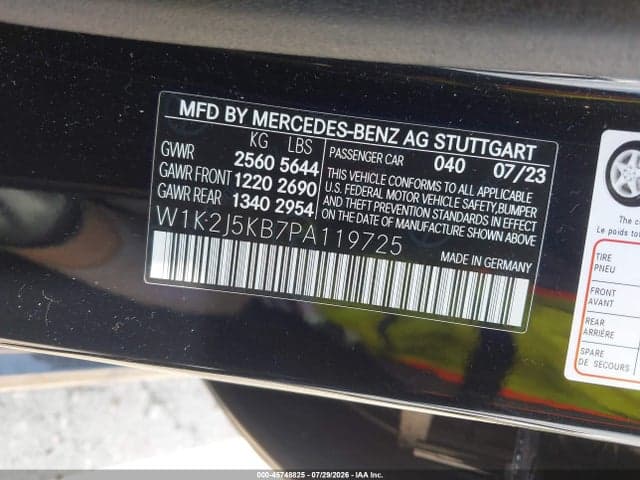 2023 MERCEDES-BENZ CLS 450 COUPE 9