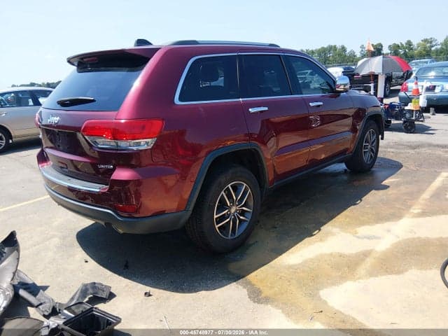2018 JEEP GRAND CHEROKEE LIMITED 4X2 4