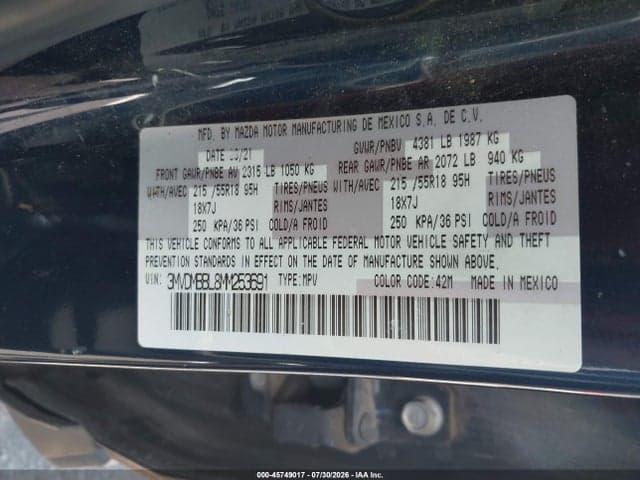 2021 MAZDA CX-30 SELECT 9