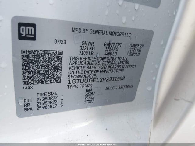 2023 GMC SIERRA 1500 4WD SHORT BOX DENALI 9