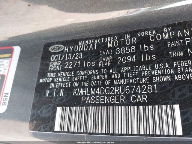 2024 HYUNDAI ELANTRA SEL 9