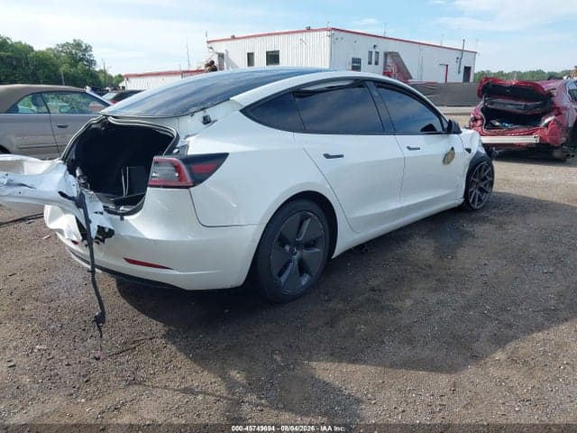 2021 TESLA MODEL 3 STANDARD RANGE PLUS REAR-WHEEL DRIVE 4