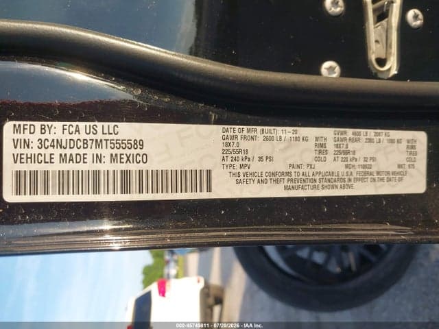 2021 JEEP COMPASS LIMITED 4X4 9