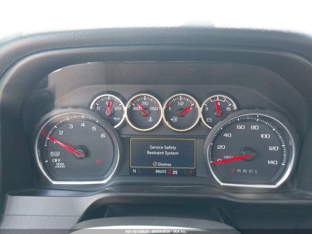 2020 CHEVROLET SILVERADO 1500 4WD SHORT BED RST 7