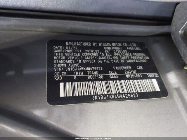 2021 NISSAN ROGUE SPORT S AWD XTRONIC CVT 9