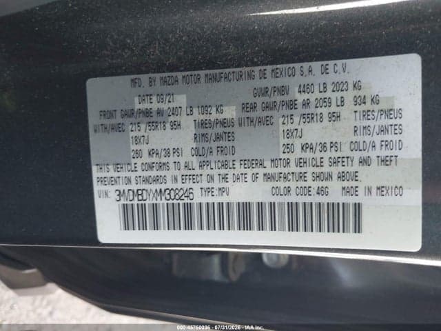 2021 MAZDA CX-30 2.5 TURBO PREMIUM 9