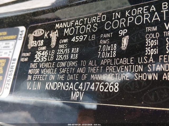2018 KIA SPORTAGE EX 9