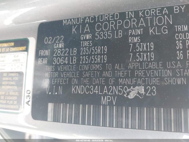 2022 KIA EV6 WIND 9