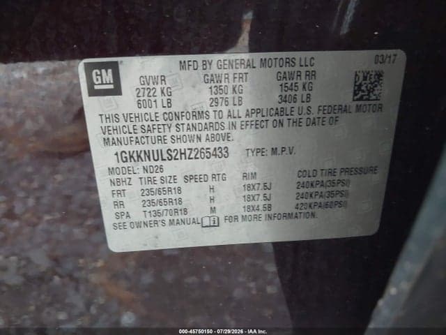 2017 GMC ACADIA SLT-1 9