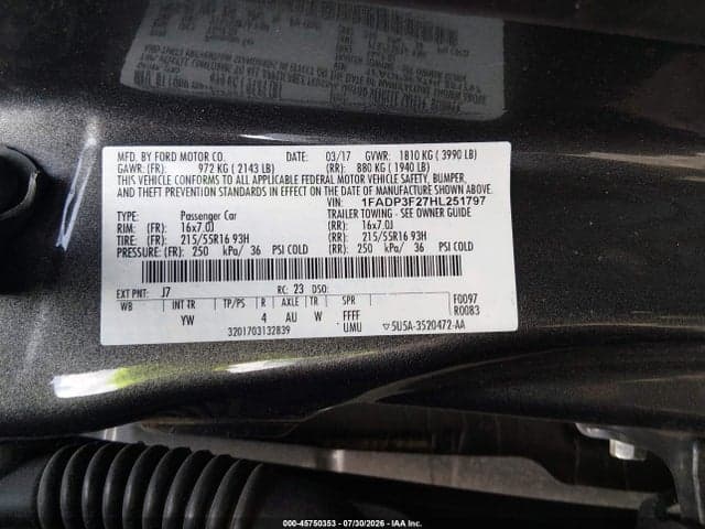 2017 FORD FOCUS 9
